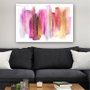 Wallity Cuadro Decorativo de Vidrio Templado Multicolor 70 x 100 cm